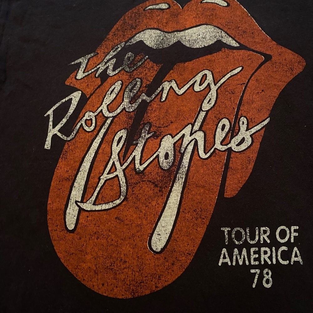 The Rolling Stones “Tour Of America 78” T shirt